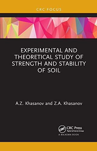 Beispielbild fr Experimental and Theoretical Study of Strength and Stability of Soil zum Verkauf von Blackwell's