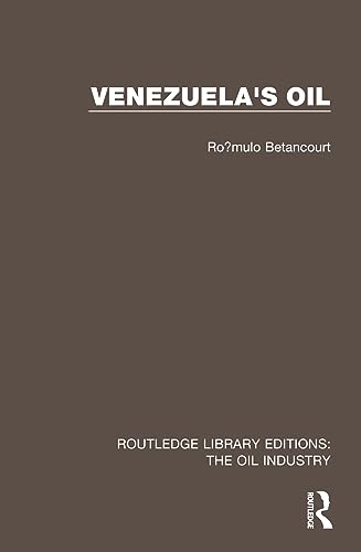 Imagen de archivo de Venezuela's Oil a la venta por THE SAINT BOOKSTORE