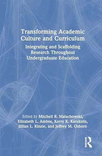 Beispielbild fr Transforming Academic Culture and Curriculum zum Verkauf von Blackwell's