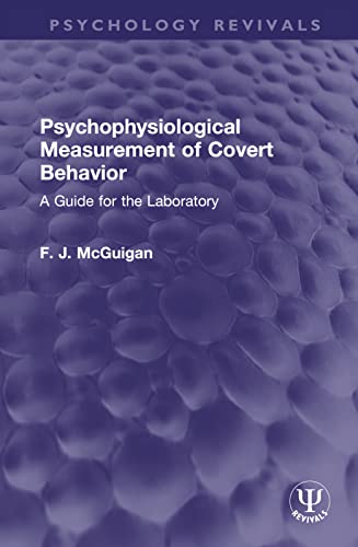 Beispielbild fr Psychophysiological Measurement of Covert Behavior zum Verkauf von Blackwell's