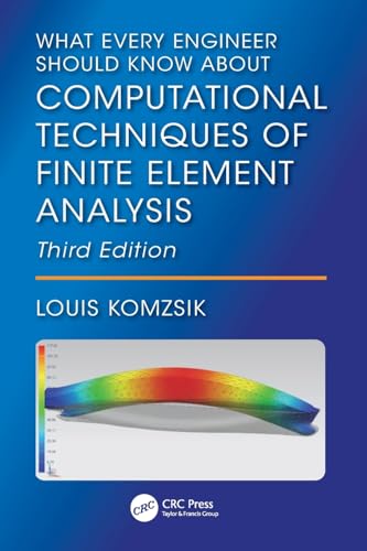 Immagine dell'editore per What Every Engineer Should Know About Computational Techniques of Finite Element Analysis venduto da GreatBookPricesUK