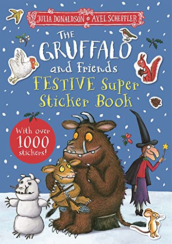 Beispielbild fr The Gruffalo and Friends Festive Super Sticker Book zum Verkauf von Blackwell's