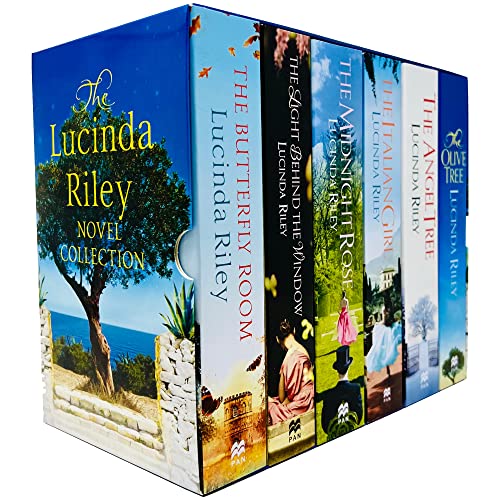 Stock image for Lucinda Riley Novel Collection 6 Books Box Set (Butterfly Room, Light Behind the Window, Midnight Rose, Angel Tree & Olive Tree) for sale by GF Books, Inc.
