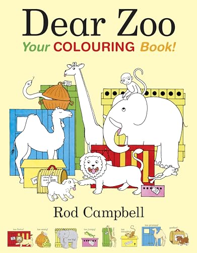 Imagen de archivo de Dear Zoo: Your Colouring Book a la venta por Blackwell's