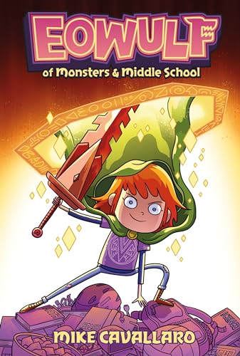 Beispielbild fr Eowulf: Of Monsters and Middle School: A Funny, Fantasy Graphic Novel Adventure zum Verkauf von Monster Bookshop