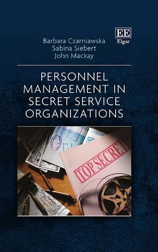 Imagen de archivo de Personnel Management in Secret Service Organizations a la venta por Blackwell's