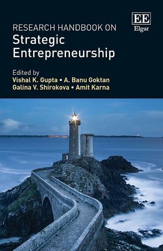 Beispielbild fr Research Handbook on Strategic Entrepreneurship zum Verkauf von Blackwell's