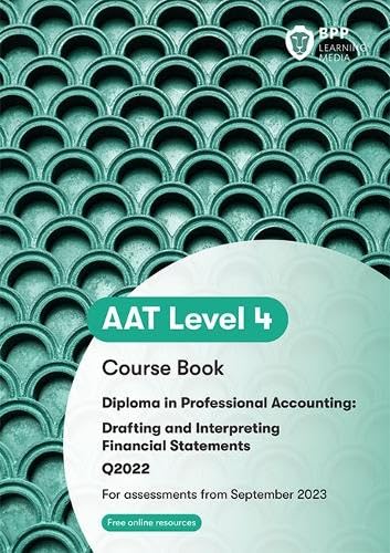 9781035505937: AAT Drafting and Interpreting Financial Statements: Course Book