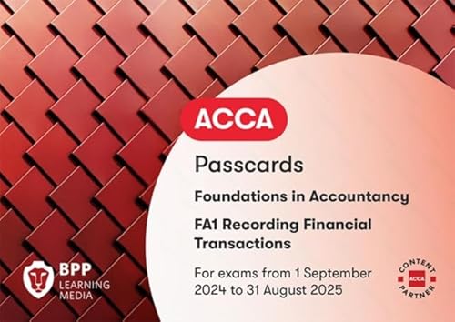 9781035514946: FIA Recording Financial Transactions FA1: Passcards