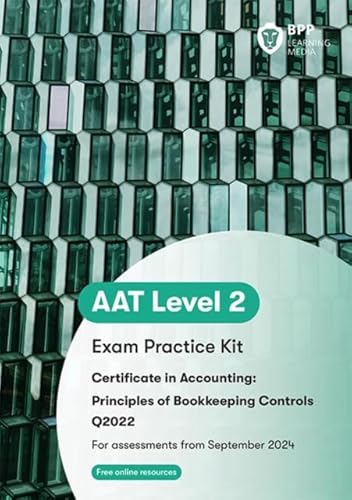 Stock image for AAT Principles of Bookkeeping Controls: Question Bank for sale by Revaluation Books