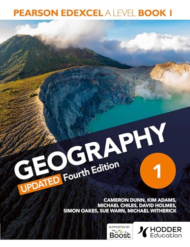 Beispielbild fr Pearson Edexcel A-level Geography Book 1, Updated Fourth Edition zum Verkauf von Revaluation Books