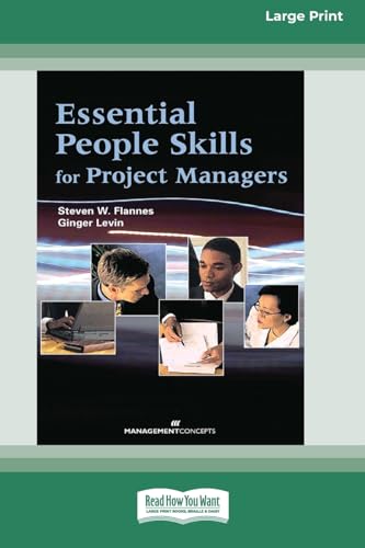 Beispielbild fr Essential People Skills for Project Managers [Large Print 16 Pt Edition] zum Verkauf von California Books