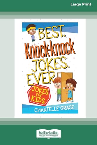 Imagen de archivo de Best Knock-knock Jokes Ever: Jokes for Kids [Standard Large Print] a la venta por California Books