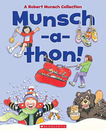 Stock image for Munsch-a-thon (Combined volume): A Robert Munsch Collection [Hardcover] Munsch, Robert; Martchenko, Michael; Odjick, Jay and Boldt, Mike for sale by Lakeside Books