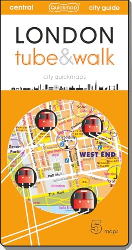 Beispielbild fr London tube & walk: attractions, routes, parks, iconic buildings (City Quickmaps) zum Verkauf von Kennys Bookshop and Art Galleries Ltd.