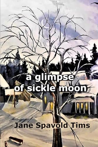 Immagine stock per a glimpse of sickle moon