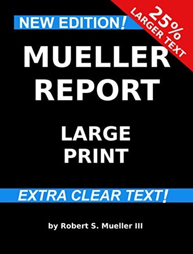 9781070323688: Mueller Report: Large Print