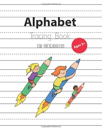 Beispielbild fr Alphabet Tracing Book: Letter Tracing Book for Preschoolers : Alphabet / Numbers / Game, Practice Writing For Kids, Fun to Learn Activity Books, Ages . Page, 8.5"X11", Arrow Pencil Cartoon Cover zum Verkauf von Revaluation Books