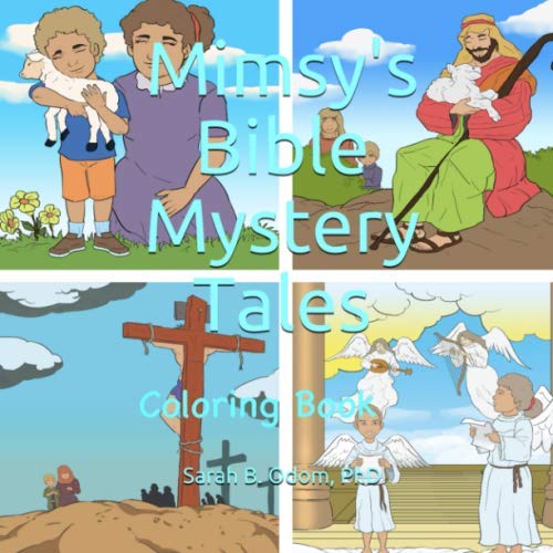 Stock image for Mimsy's Bible Mystery Tales Coloring Book for sale by Revaluation Books