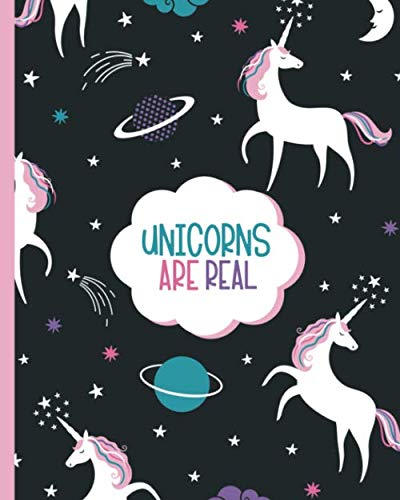 Stock image for Unicorns Are Real: Super Cute Large Notebook / Journal for Girls (Composition Book) for sale by Revaluation Books