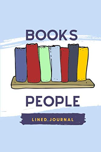 Stock image for Books People Lined Journal: Books Over People for Introverts (Notebook, Diary, Introverts Book) for sale by Revaluation Books