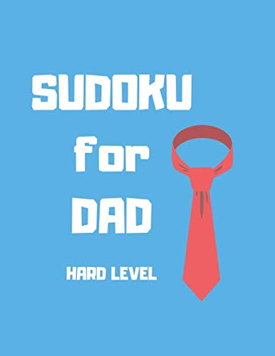 Stock image for Sudoku For Dad Hard Level: 200 Hard Sudoku Puzzles - Perfect Gift Idea for sale by Revaluation Books