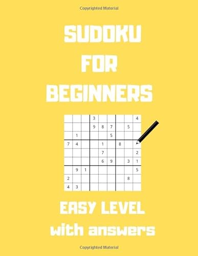 Stock image for Sudoku For Beginners Easy Level With Answers: 200 Easy Sudoku Puzzles - Perfect Gift Idea for sale by Revaluation Books