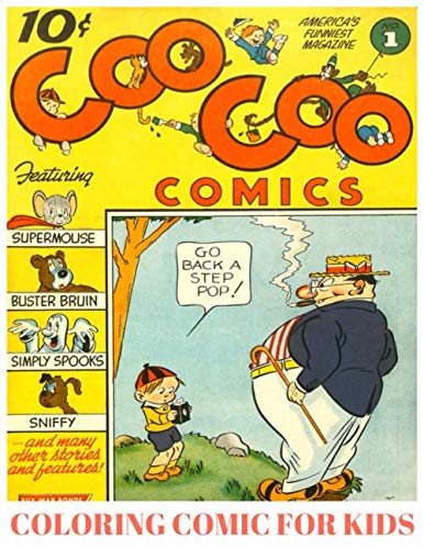 Stock image for Coloring Comic for Kids: Coo Coo Comics #1 (Coloring Comics for Kids) for sale by Revaluation Books