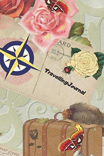 9781070983707: Travelling Journal: 6x9 inches Fun travel writing Journal/Notebook/ diary with custom pages to store pictures, memories and Experiences