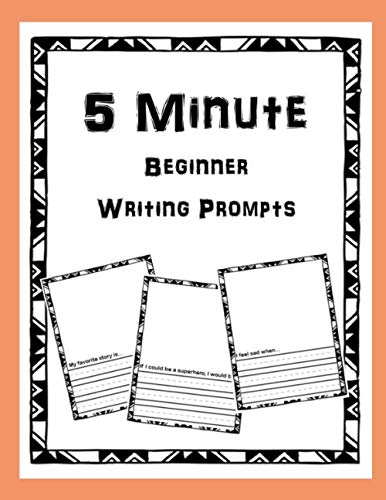 Imagen de archivo de 5 Minute Beginner Writing Prompts (Five Minute Mom) a la venta por Revaluation Books