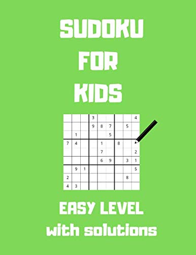 Stock image for Sudoku For Kids Easy Level With Solutions: Large Print 8,5" X 11" Perfect For Kid for sale by Revaluation Books
