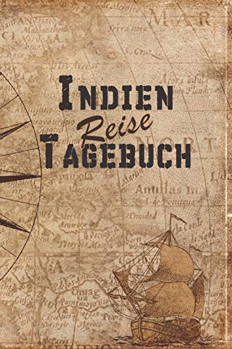 Stock image for Indien Reise Tagebuch: 6x9 Reise Journal I Notizbuch mit Checklisten zum Ausfllen I Perfektes Geschenk fr den Trip nach Indien fr jeden Reisenden for sale by Buchpark