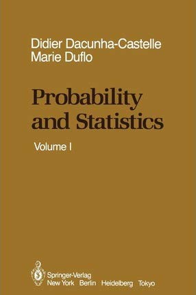 Stock image for Probability and Statistics: Volume I [Special Indian Edition - Reprint Year: 2020] for sale by Mispah books