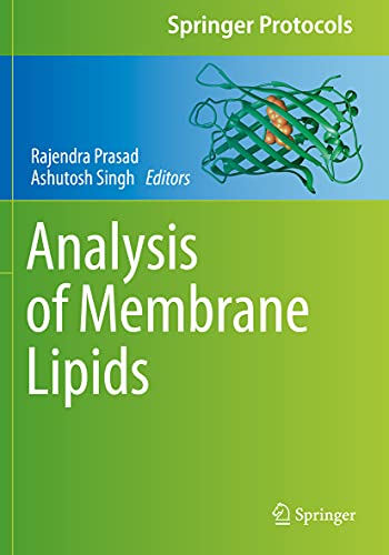 9781071606339: Analysis of Membrane Lipids (Springer Protocols Handbooks)