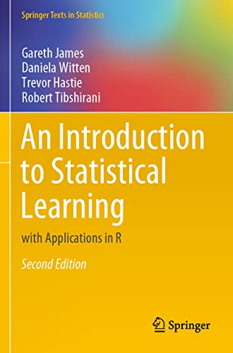 Beispielbild fr An Introduction to Statistical Learning zum Verkauf von Blackwell's