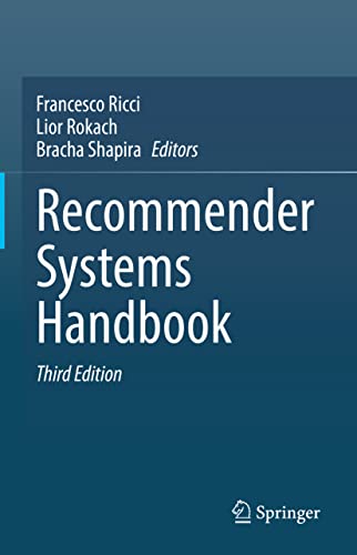 9781071621967: Recommender Systems Handbook