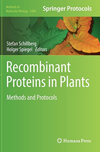 Beispielbild fr Recombinant Proteins in Plants: Methods and Protocols zum Verkauf von Ammareal