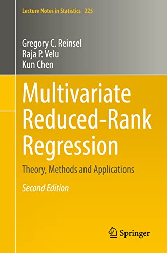 Beispielbild fr Multivariate Reduced-Rank Regression: Theory, Methods and Applications (Lecture Notes in Statistics) zum Verkauf von California Books