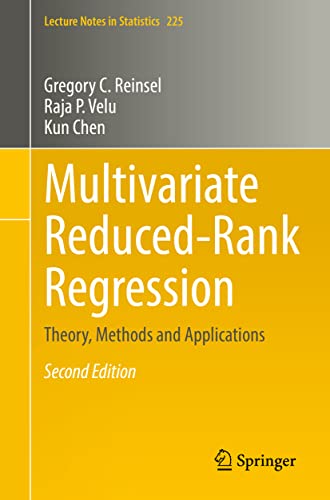 Stock image for Multivariate Reduced-Rank Regression: Theory, Methods and Applications (Lecture Notes in Statistics) for sale by GF Books, Inc.