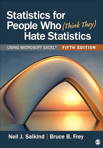 Beispielbild fr Statistics for People Who (Think They) Hate Statistics: Using Microsoft Excel zum Verkauf von BooksRun