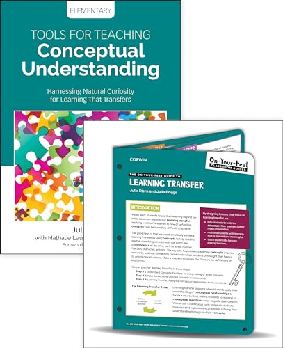 Stock image for Tools for Teaching Conceptual Understanding, Elementary + On-Your-Feet Guide to Learning Transfer for sale by Revaluation Books