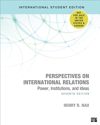 Stock image for Perspectives on International Relations - International Student Edition: Power, Institutions, and Ideas for sale by Brook Bookstore