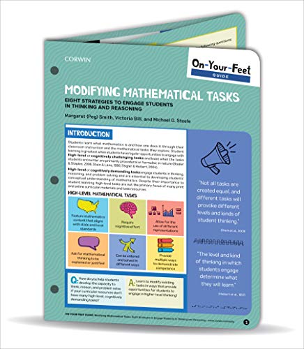 Stock image for On-your-feet Guide - Modifying Mathematical Tasks : Eight Strategies to Engage Students in Thinking and Reasoning for sale by GreatBookPricesUK