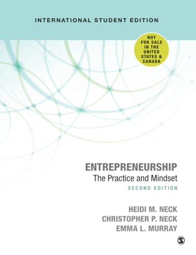 Beispielbild fr Entrepreneurship - International Student Edition zum Verkauf von Blackwell's