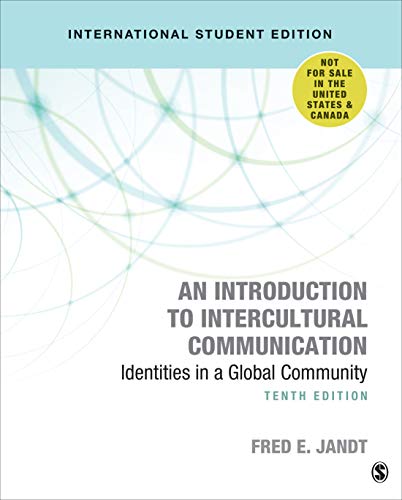 Stock image for An Introduction to Intercultural Communication - International Student Edition: Identities in a Global Community for sale by Brook Bookstore