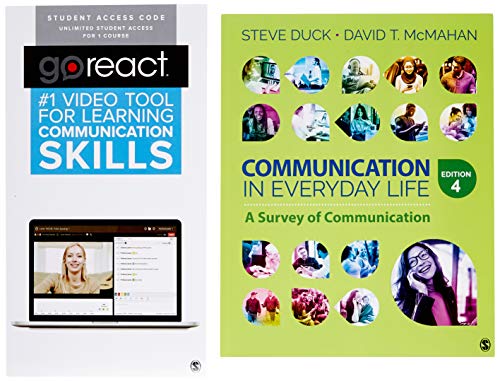 9781071808573: BUNDLE: Duck: Communication in Everyday Life, 4e (Paperback) + GoReact (Slim Pack)