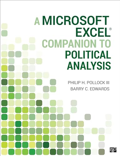 Stock image for Microsoft Excel? Companion to Political Analysis for sale by TextbookRush
