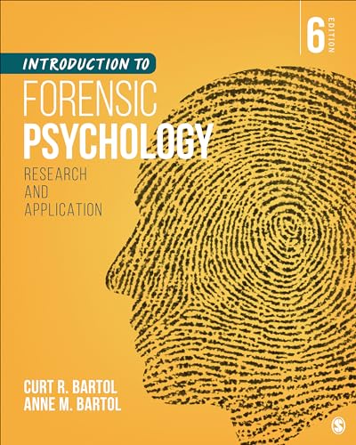 Beispielbild fr Introduction to Forensic Psychology: Research and Application zum Verkauf von booksdeck