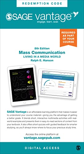 Beispielbild fr SAGE Vantage for Mass Communication: Living in a Media World 8th Edition zum Verkauf von A Team Books