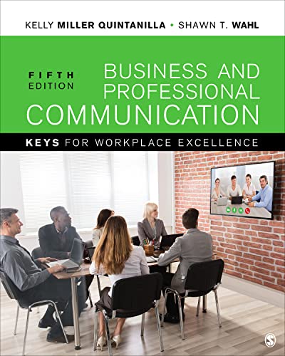 Beispielbild fr Business and Professional Communication: KEYS for Workplace Excellence zum Verkauf von BooksRun
